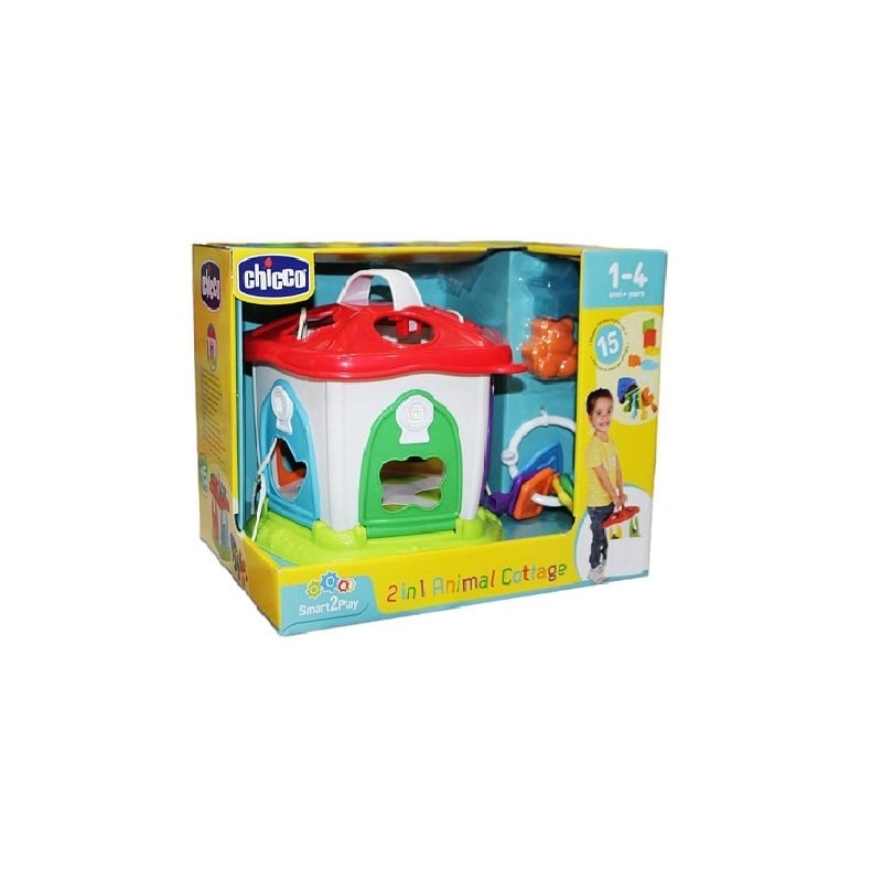 Chicco - 09610.00 2 In 1 Animal Cottage