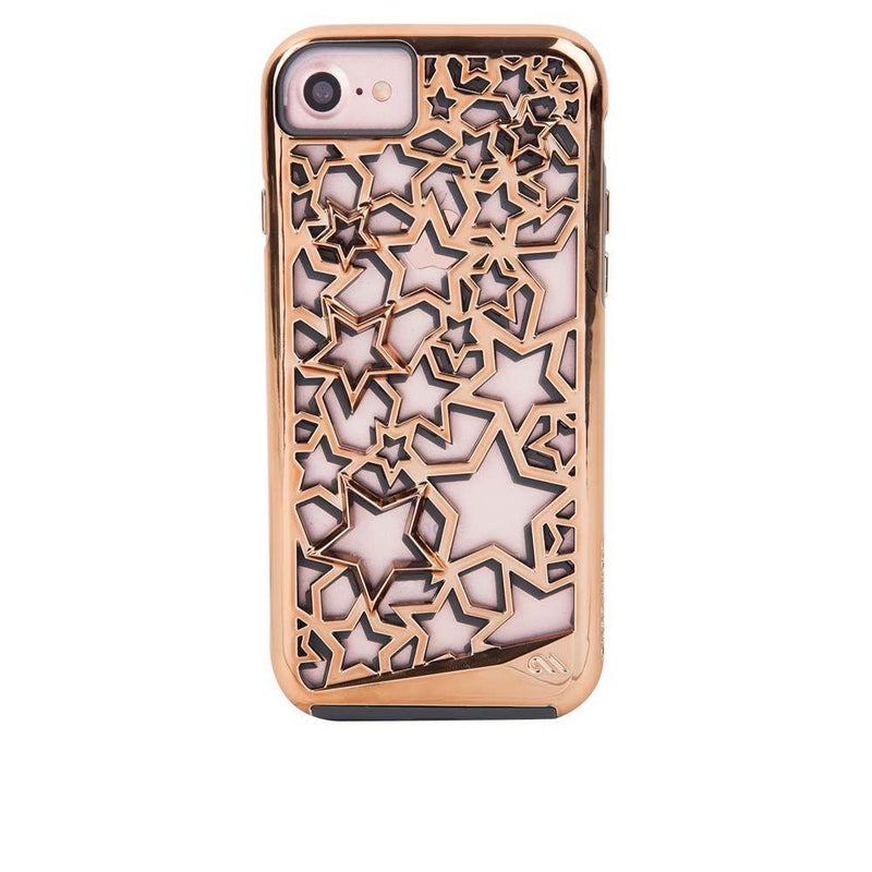 Case-Mate Tough Layers Star Case for iPhone 7, Rose Gold (2037385232441)