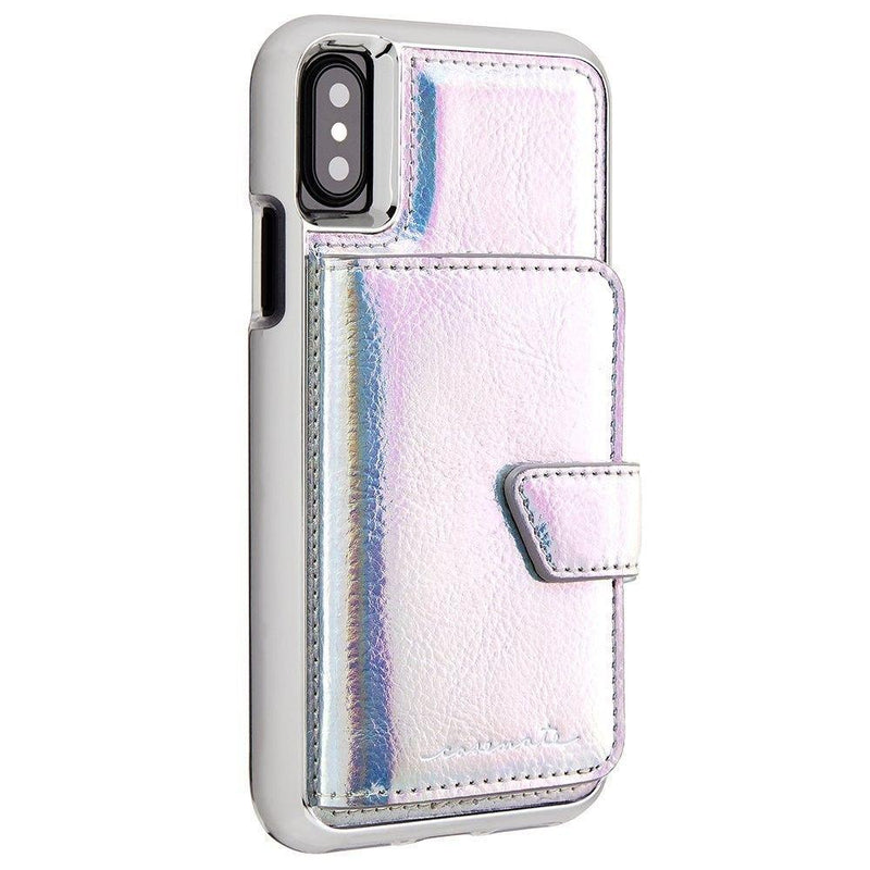 Case Mate iPhone X XS Compact Mirror Case Iridescent