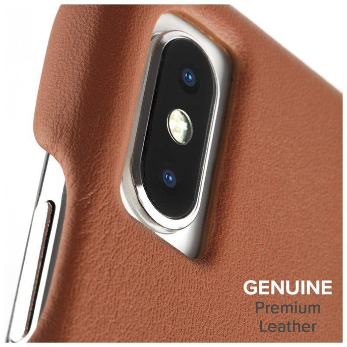 Case-Mate - iPhone X/XS Barely There Leather - Butterscotch
