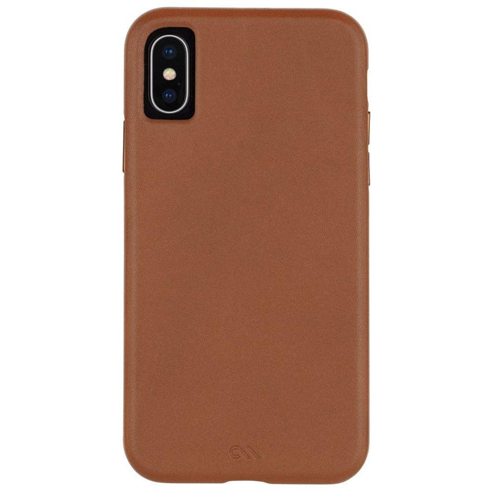 Case-Mate - iPhone X/XS Barely There Leather - Butterscotch