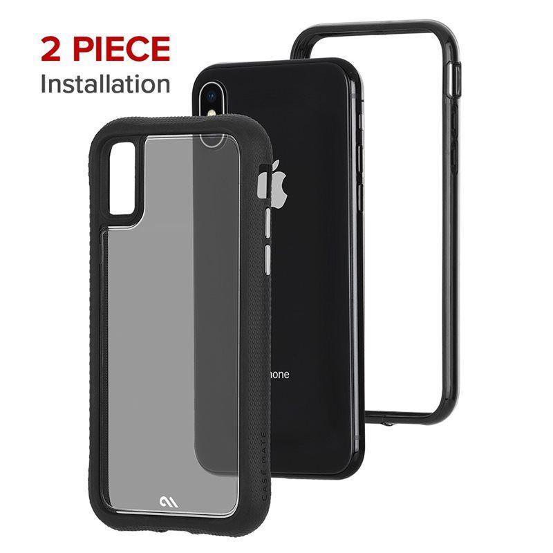 Case-Mate - iPhone XS MAX Protection Collection - Translucent Black