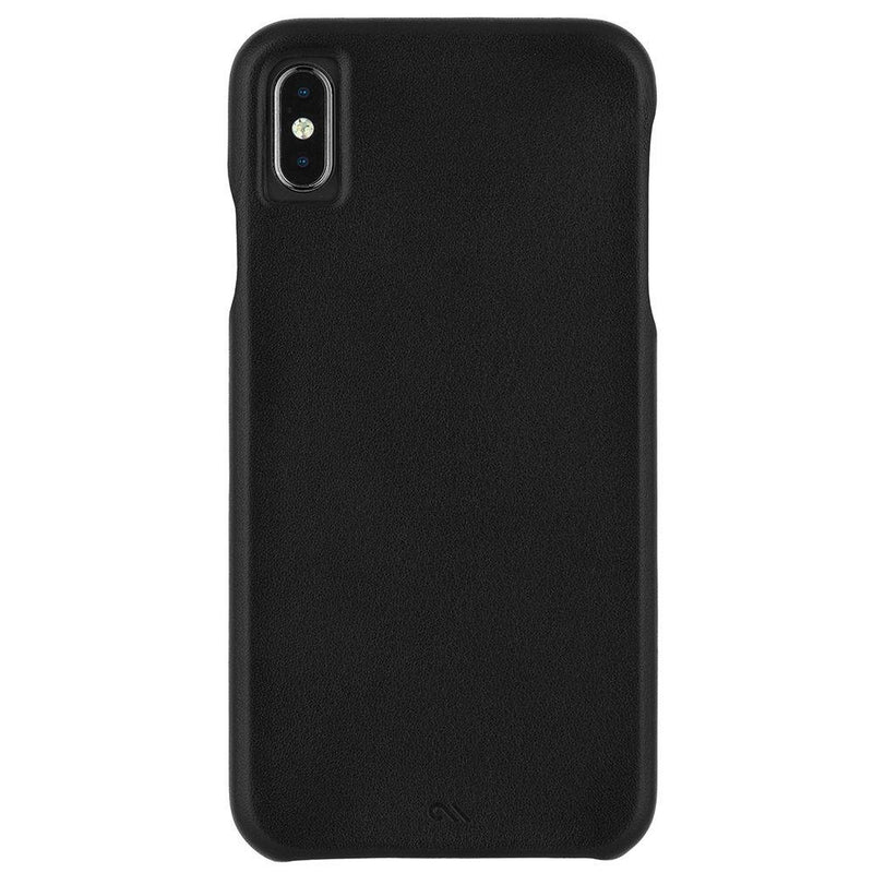 Case-Mate - iPhone XS MAX Barely There Leather - Black