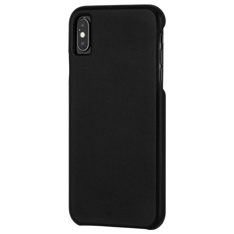 Case-Mate - iPhone XS MAX Barely There Leather - Black