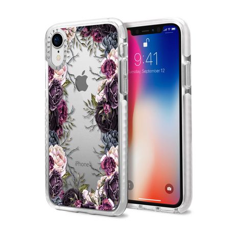 Casetify - iPhone XR Impact Case - Dark Floral