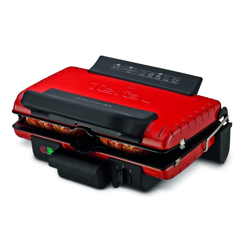 Tefal, Contact Grill 1700 Watts, Red
