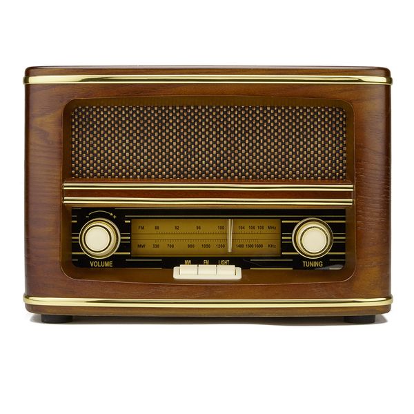 GPO Retro - Winchester Analogue Vintage Style Radio - Brown