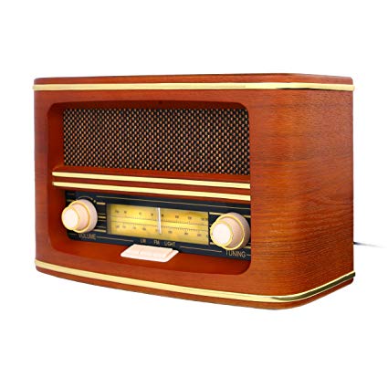 GPO Retro - Winchester Analogue Vintage Style Radio - Brown