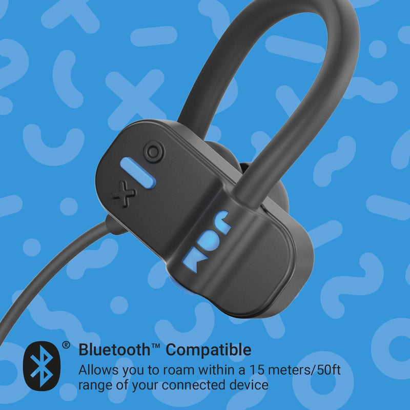 JamAudio - Live Fast Sweat Resistant Wireless In-Ear Bluetooth Earbuds - Black