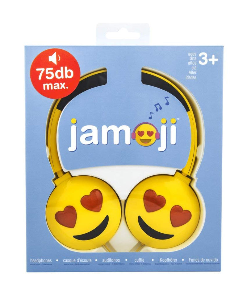 JamAudio - JAMOJI Love Struck On-Ear Wired Headphones