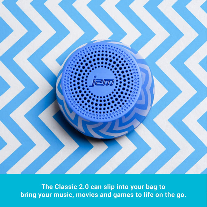 JamAudio - Classic 2.0 Wireless Bluetooth Portable Speaker - Blue