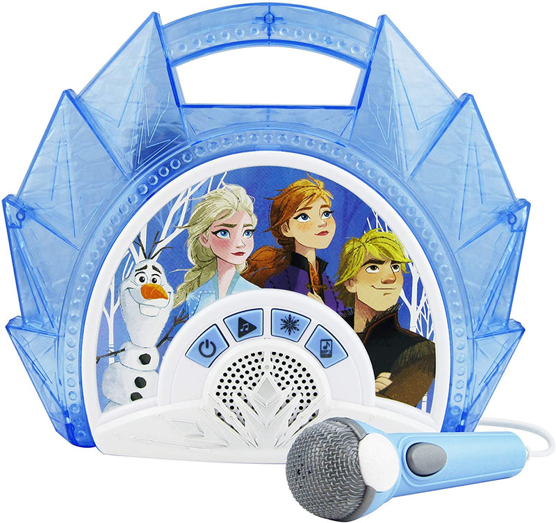 iHome KIDdesigns Disney Frozen 2 Sing Along Karaoke BoomBox