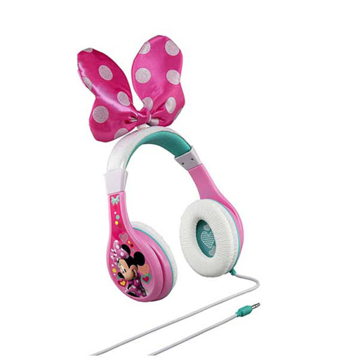 iHome KIDdesigns Minnie Mouse  Over-Ear   Headphones With Bow
