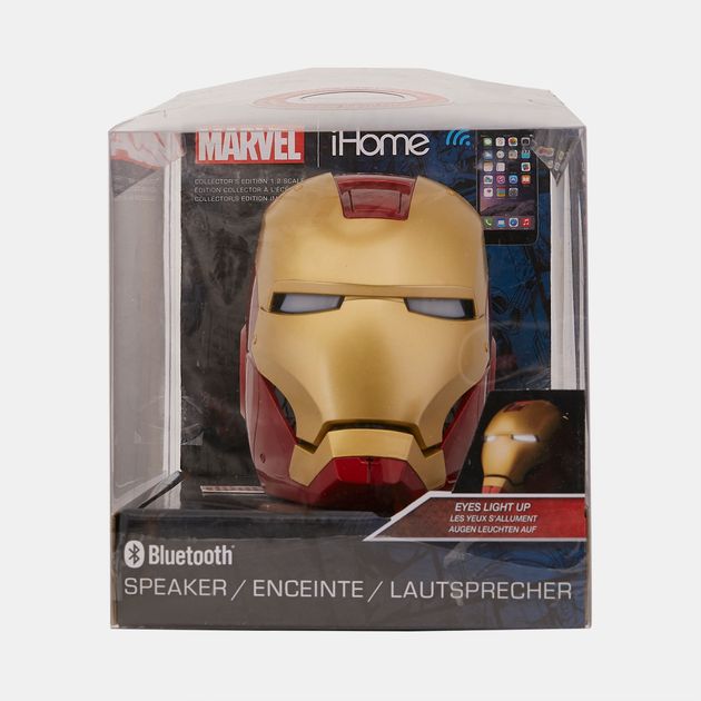 iHome KIDdesigns MARVEL Iron Man Helmet Bluetooth Speaker