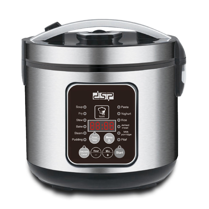 Dsp, Multi Rice Cooker 700 Watts, Stainless Steel