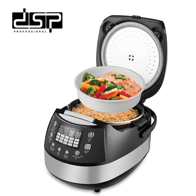 Dsp, Multi Cooker 900 Watts, Lcd Display, Stainless Steel