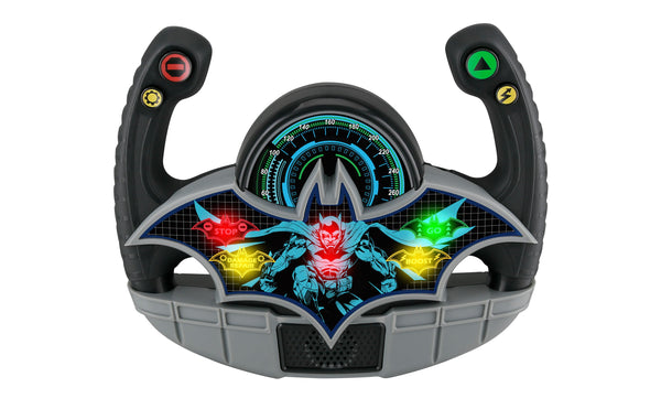 KIDdesigns - Batman Toy Steering Wheel for Kids - Multi-color