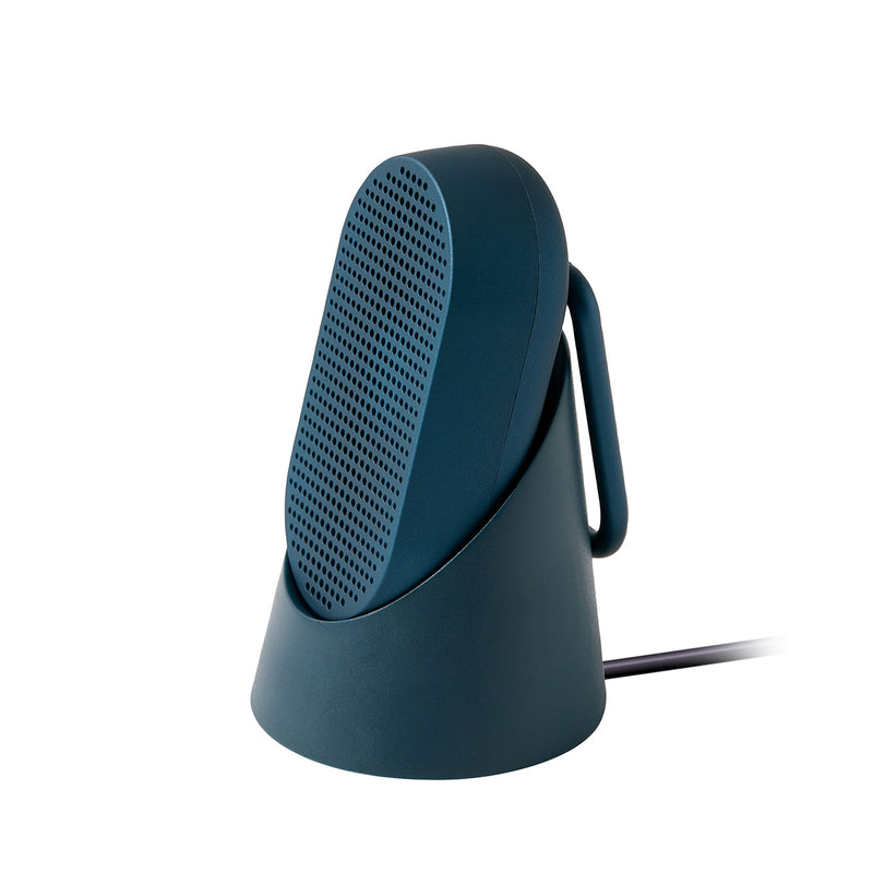 Lexon - Mino T Bluetooth® Speaker With Integrated Carabiner - Dark Blue