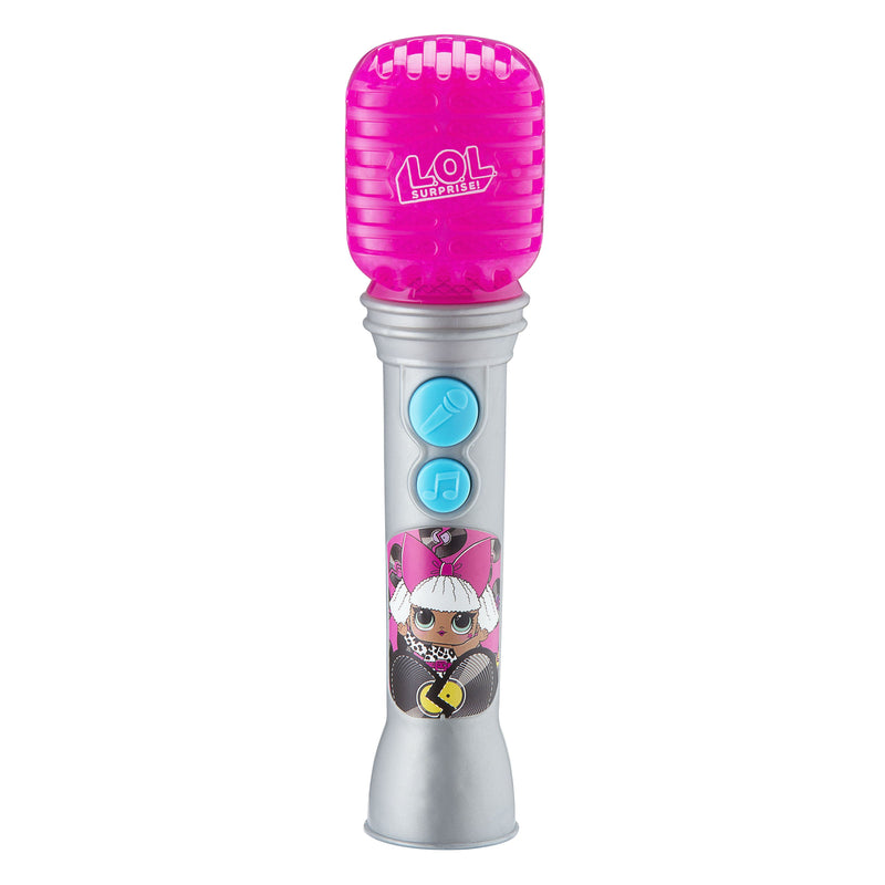 iHome KIDdesigns LOL Surprise Sing Along Karaoke Microphone