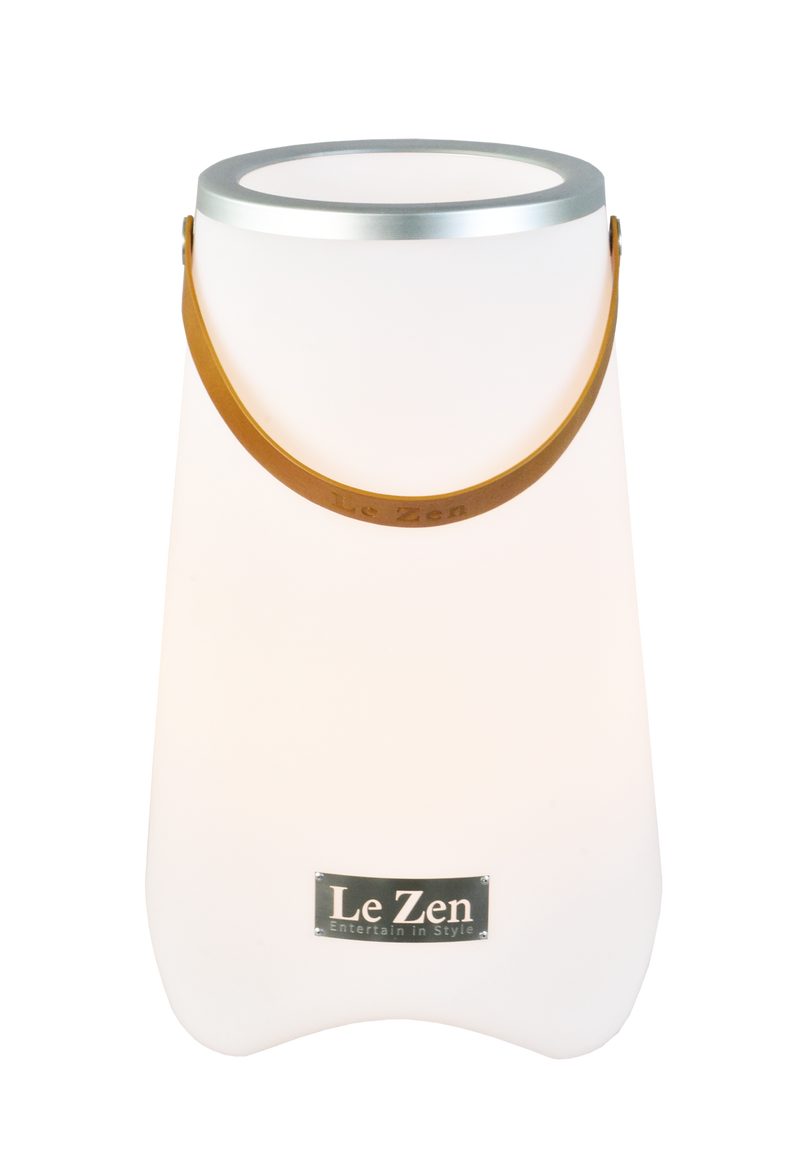 LE ZEN   - New Lamp Design With 7 LED Colored Lights, Bluetooth Speaker & A Wine Cooler - Large 34 x 63 cm