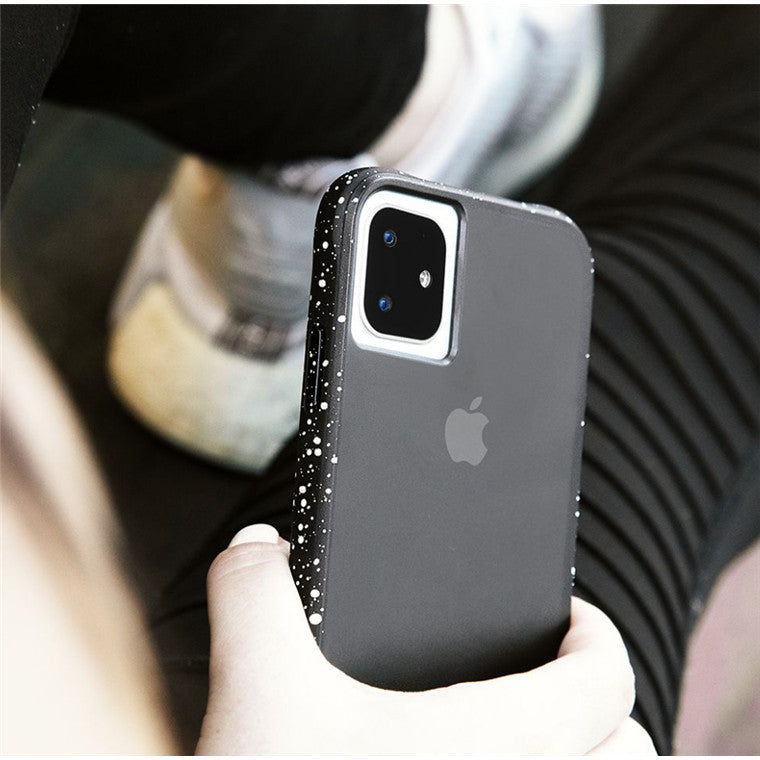 Case-Mate - iPhone 11 Pro Case - Tough Speckled - Black