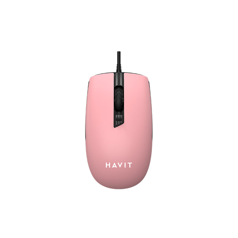Havit, Ms751 Wired Mouse Red