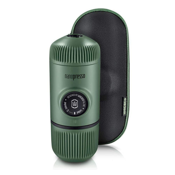 Wacaco - Elements Nanopresso Portable Espresso Maker with Protective Case - Moss Green