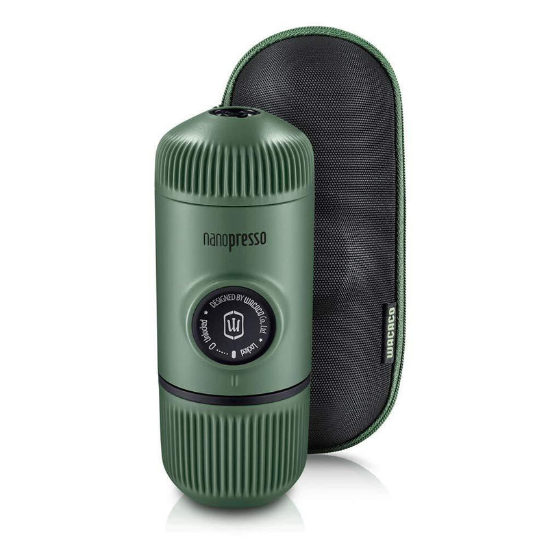 Wacaco - Elements Nanopresso Portable Espresso Maker with Protective Case - Moss Green