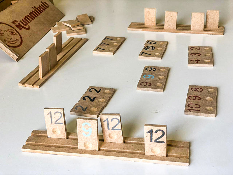 Rummikub - Hand made Wooden Game (Special Edition)