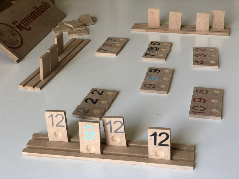 Rummikub - Hand made Wooden Game (Special Edition)