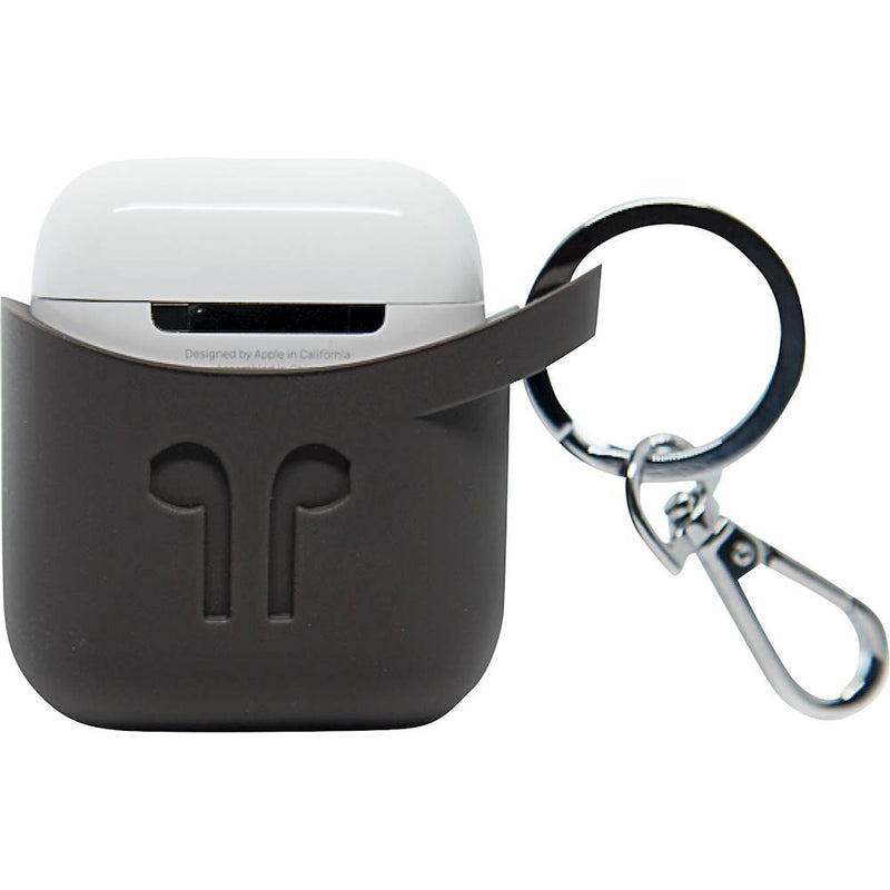 PodPocket  - Silicone Case for Apple Airpods - Cocoa Gray