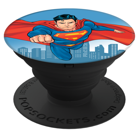 PopSockets - Phone Grip Single - Superman Black