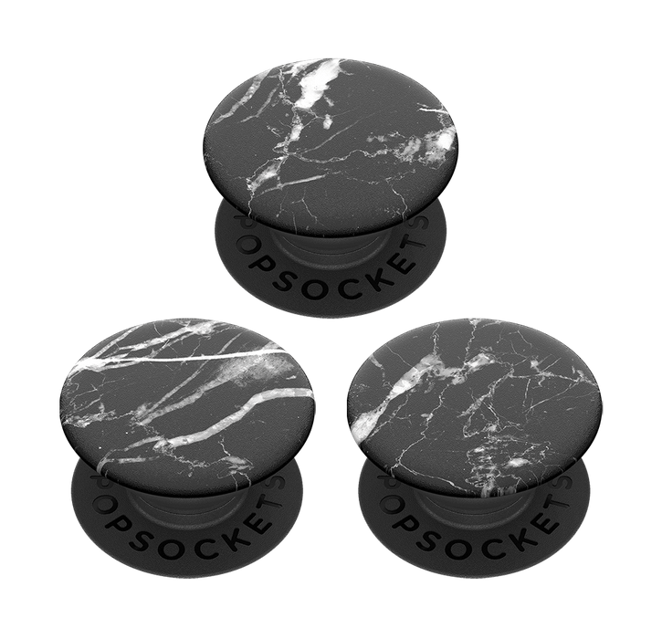 PopSockets - Phone Grip PopMinis Marble Black