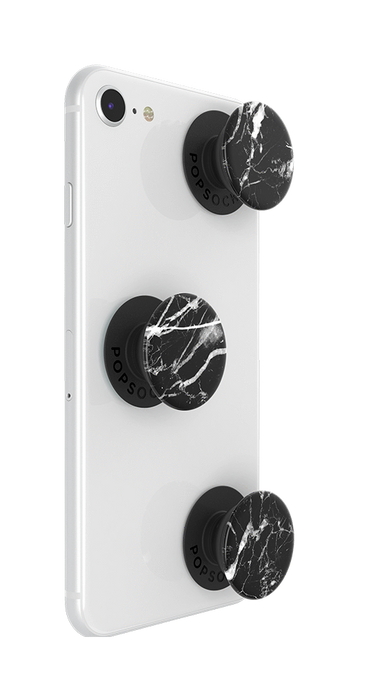 PopSockets - Phone Grip PopMinis Marble Black