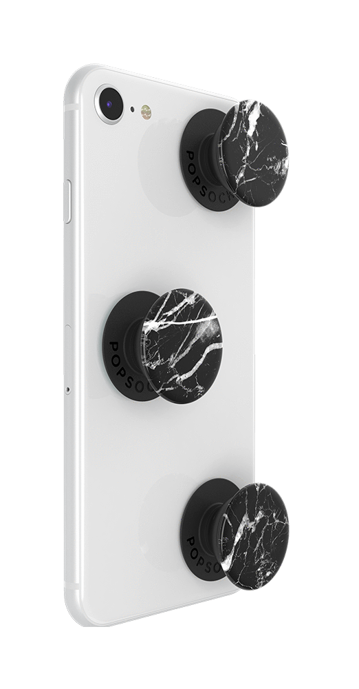 PopSockets - Phone Grip PopMinis Marble Black