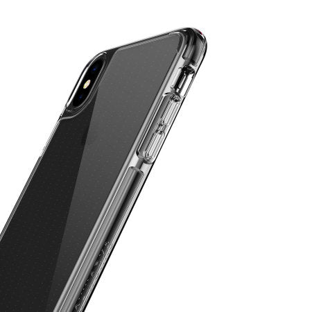 Patchworks - iPhone X/XS Lumina EX Rugged Case - Clear/ Black