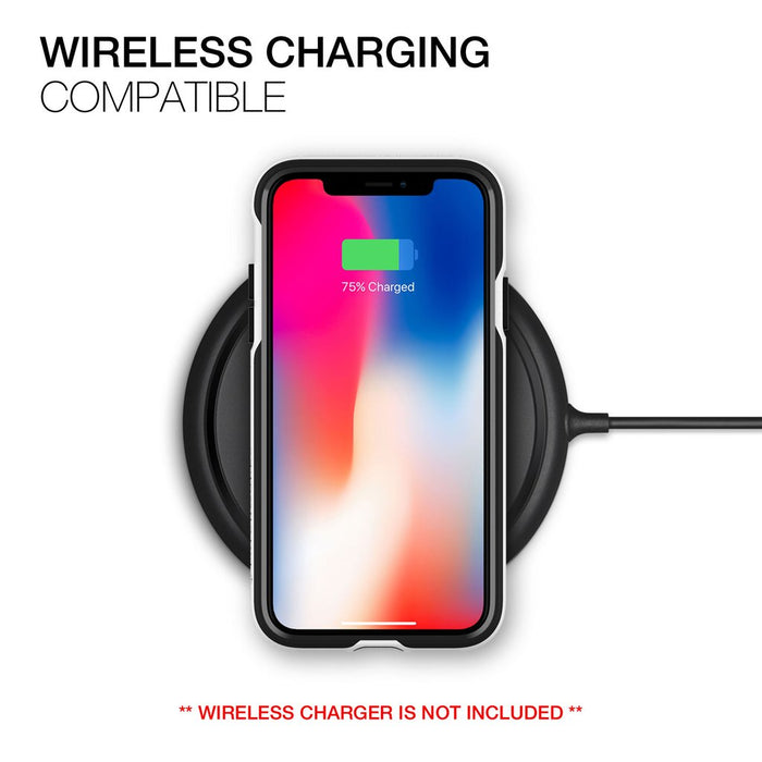 Patchworks - iPhone X/XS Silhouette Case - Black