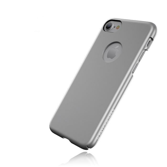 Patchworks - iPhone 8/7 Pureskin Case - Silver