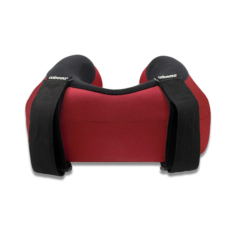 Cabeau - Evolution S3 Neck Pillow, Memory Foam for Travel, Home, Office, Neck Pain, Gaming - Cardinal