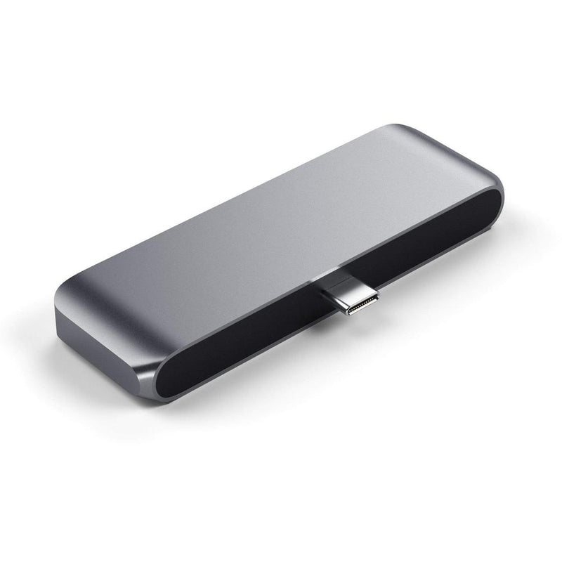 Satechi - Aluminum - Type-C Mobile Pro Hub For Ipad & Type-C Smartphones/Tablets - Space Gray
