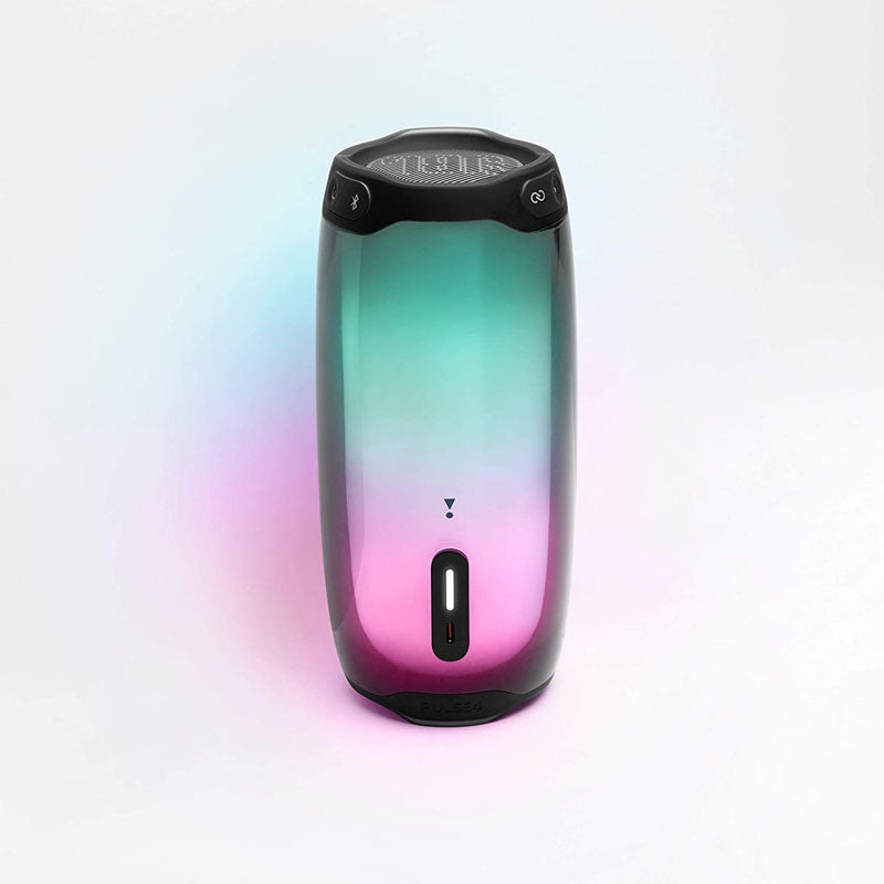 Jbl - Pulse 4 – Waterproof Portable Bluetooth Speaker With Light Show - Black