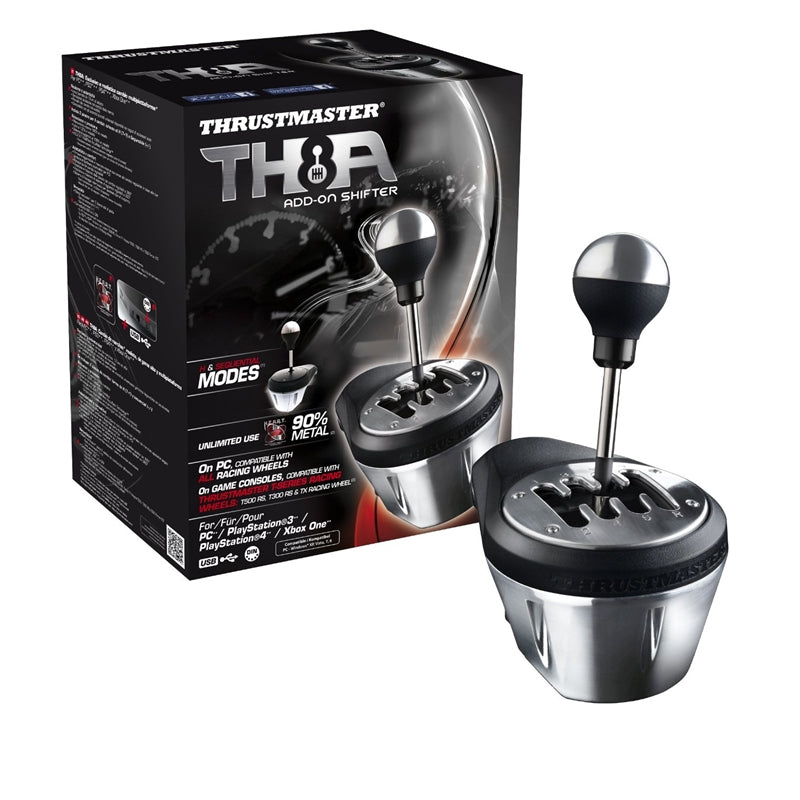 Thrustmaster  - TH8A Add-On Gearbox Shifter (PC, PS3, PS4 and Xbox One)
