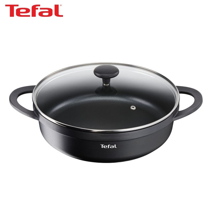 Tefal, Saucepan With Lid Tefal Trattoria, 28 Cm