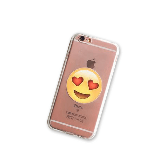 Milkyway - iPhone 6/7/8 Clear Case - Lovestruck Emoji