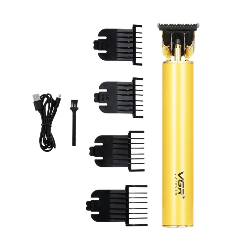 VGR V225 Professional Rechargeable Adult Hair Trimmer, Yellow