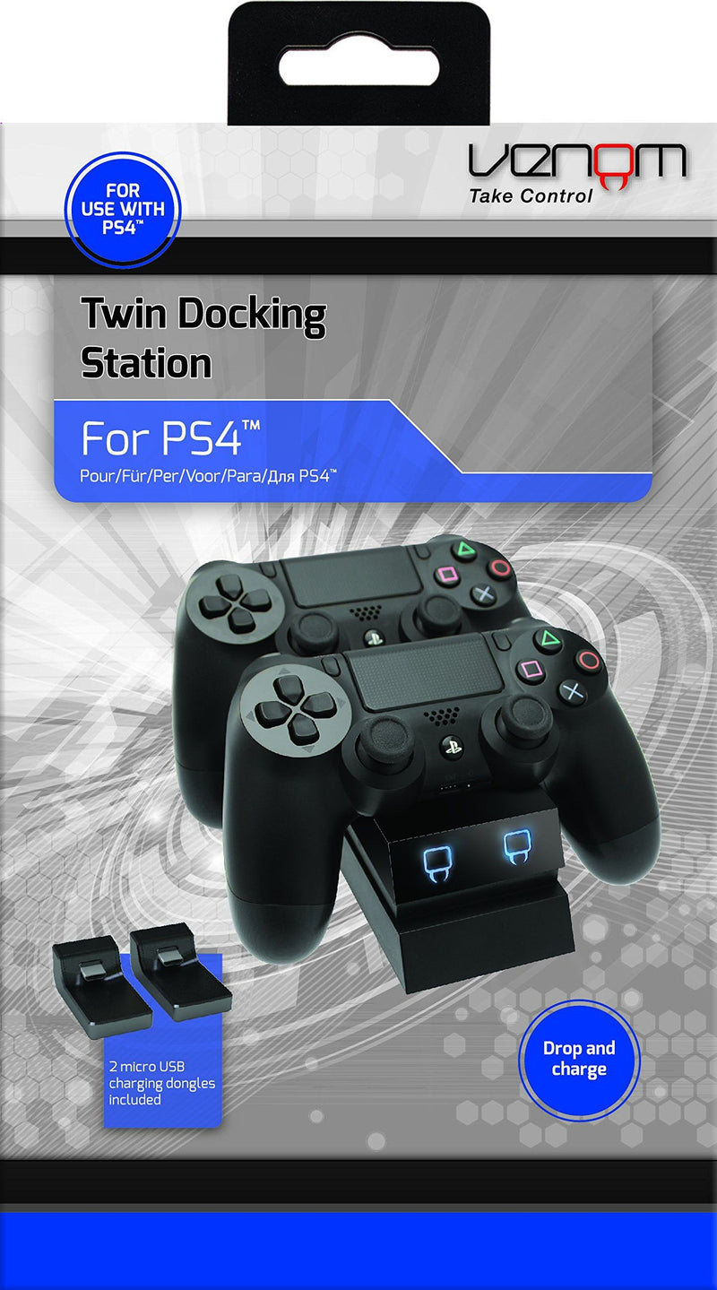 Venom   - Twin Sony Docking Station - Dual Charging for PS4 Controller