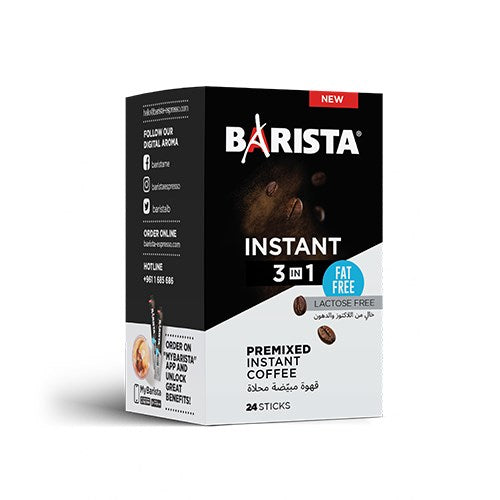 Barista - Instant Coffee light 3in1- 24 Sachet /Box