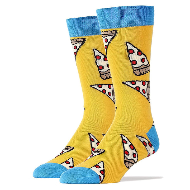 OoohYeah Socks - Womens Crew Pizza Party