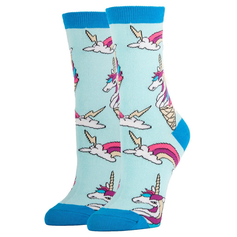 OoohYeah Socks - Womens Crew Unicorn