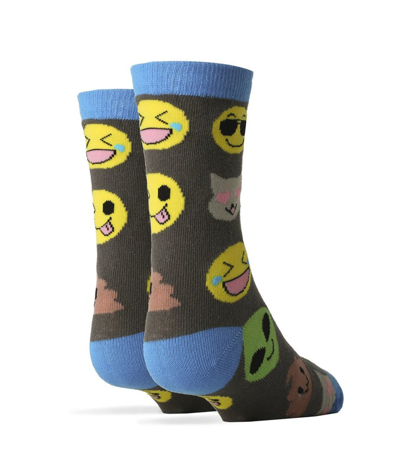 OoohYeah Socks - Youth Crew Emoji Me